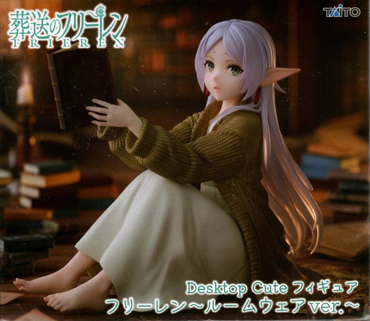 Taito Frieren Beyond Journey'S End Anime Figure Frieren Reading Action Pvc Models Collectible Customized Toys Statue Kids Gifts Taito Frieren Beyond Journey'S End Anime Figure Frieren Reading Action Pvc Models Collectible Customized Toys Statue Kids Gifts